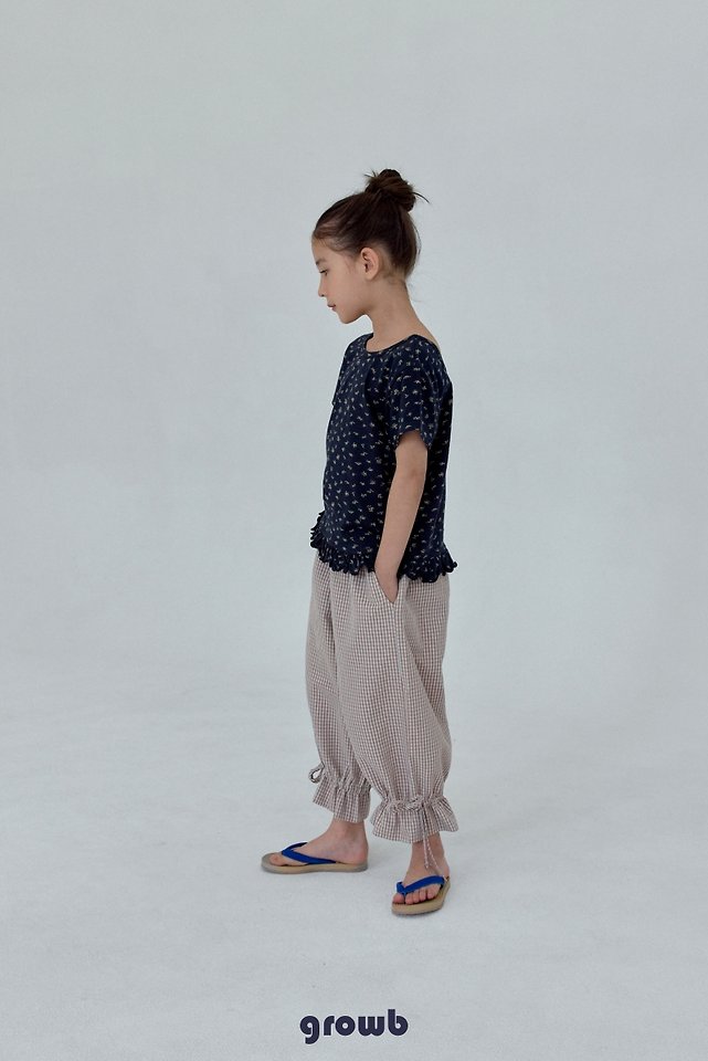 Grow B - Korean Children Fashion - #kidsstore - Floral Tee - 4