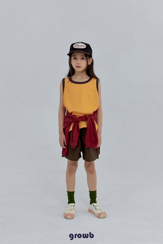 Grow B - Korean Children Fashion - #kidzfashiontrend - Plain Pants - 8