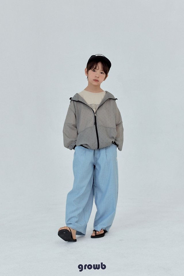 Grow B - Korean Children Fashion - #kidzfashiontrend - Splash Jumper (Gray) - 7