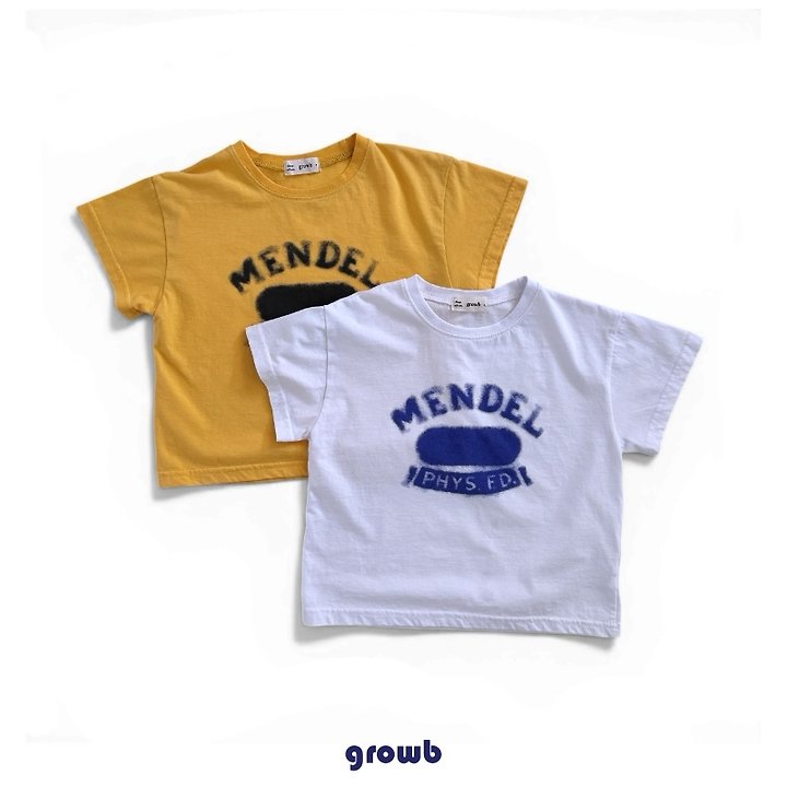 Grow B - Korean Children Fashion - #littlefashionista - Mendel Tee