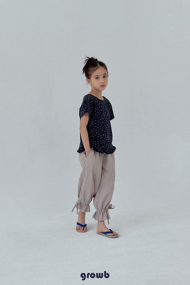 Grow B - Korean Children Fashion - #littlefashionista - Floral Tee - 6