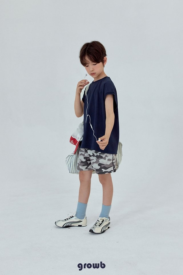 Grow B - Korean Children Fashion - #magicofchildhood - Hidden Sleeveless Top - 5