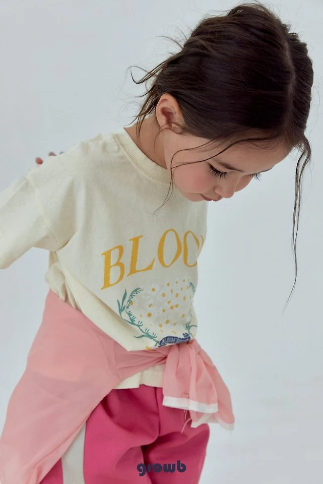 Grow B - Korean Children Fashion - #magicofchildhood - Daisy Tee - 11
