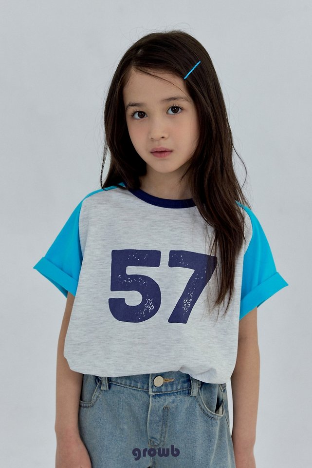 Grow B - Korean Children Fashion - #magicofchildhood - 57 Tee - 8