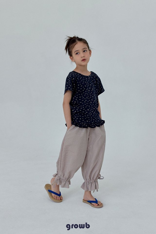 Grow B - Korean Children Fashion - #magicofchildhood - Floral Tee - 7