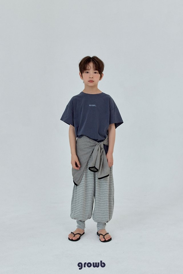 Grow B - Korean Children Fashion - #magicofchildhood - Rolling Pants - 2