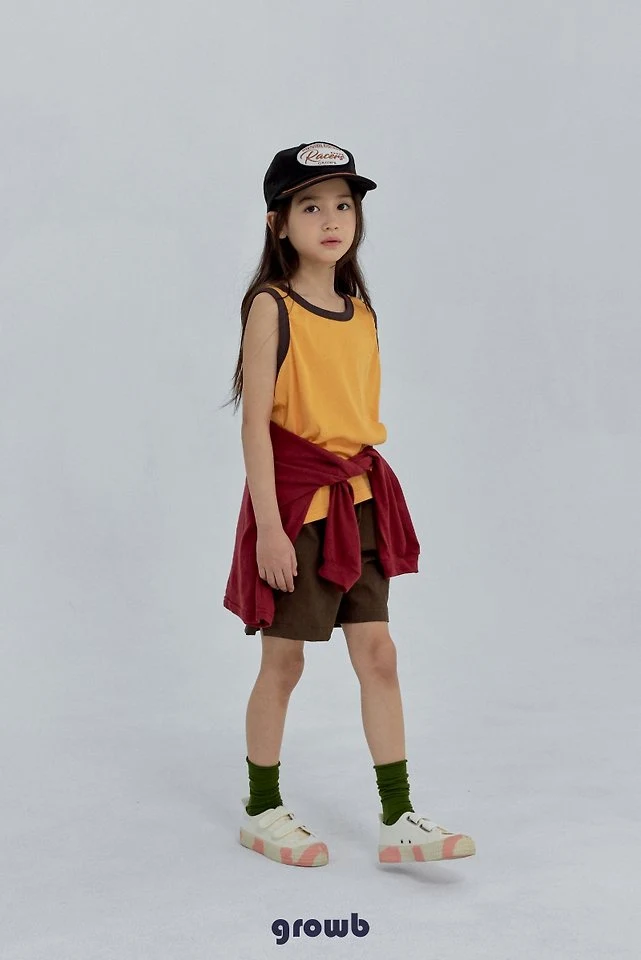 Grow B - Korean Children Fashion - #magicofchildhood - Plain Pants - 11