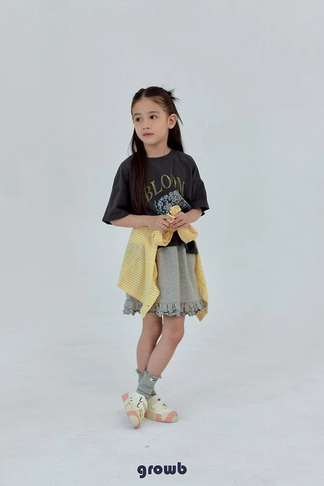 Grow B - Korean Children Fashion - #minifashionista - Daisy Tee - 12