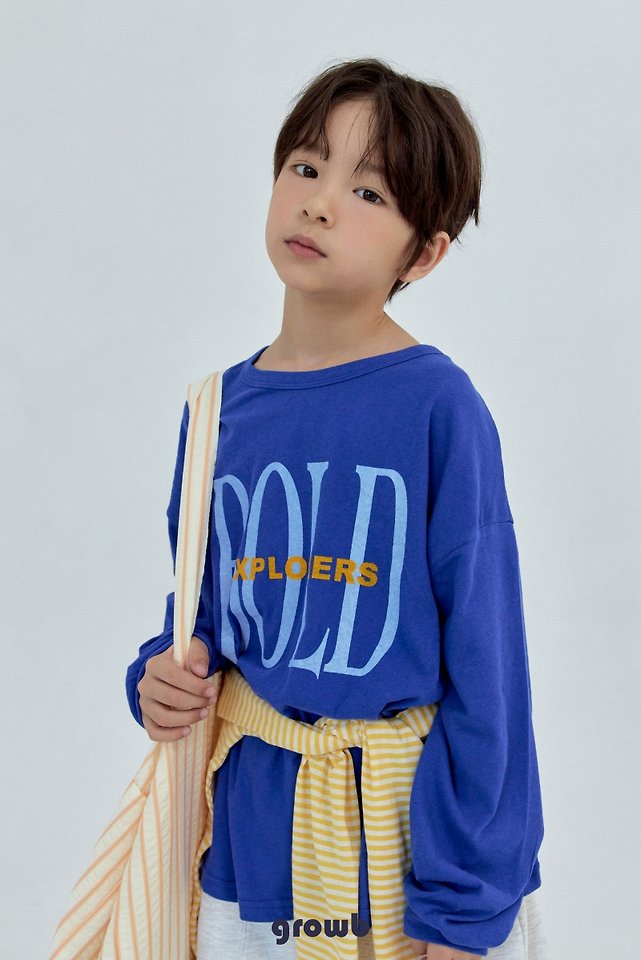 Grow B - Korean Children Fashion - #minifashionista - Bold Tee - 10