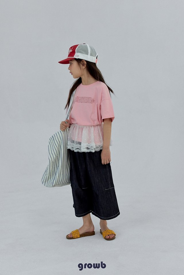 Grow B - Korean Children Fashion - #minifashionista - Lace Skirt - 9