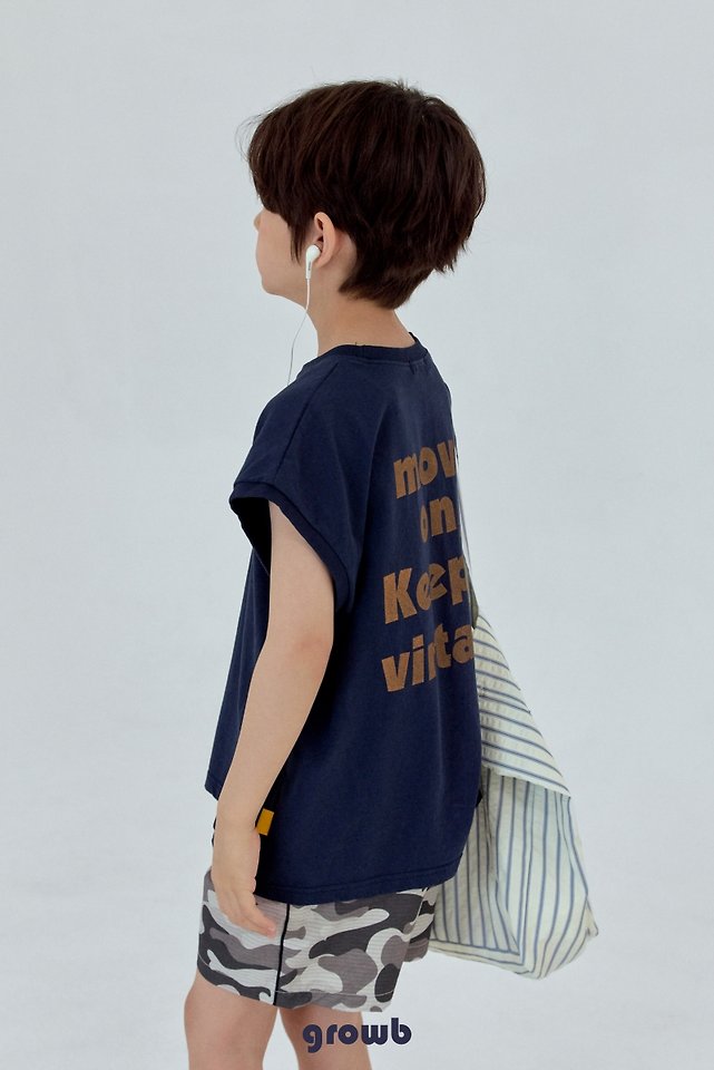 Grow B - Korean Children Fashion - #prettylittlegirls - Hidden Sleeveless Top - 7
