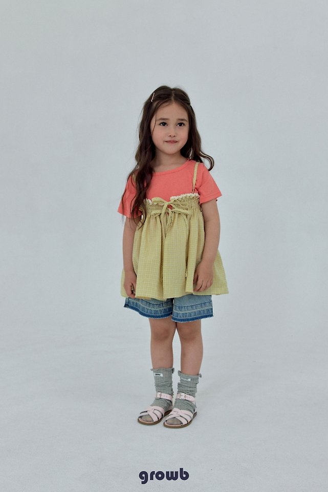 Grow B - Korean Children Fashion - #prettylittlegirls - Raw Tee - 5