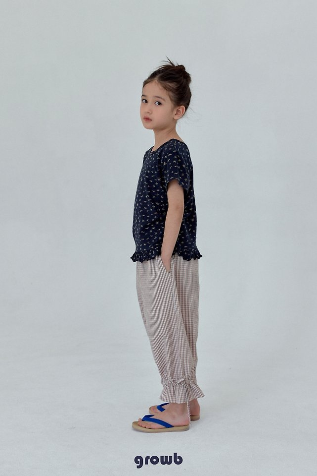 Grow B - Korean Children Fashion - #prettylittlegirls - Floral Tee - 9