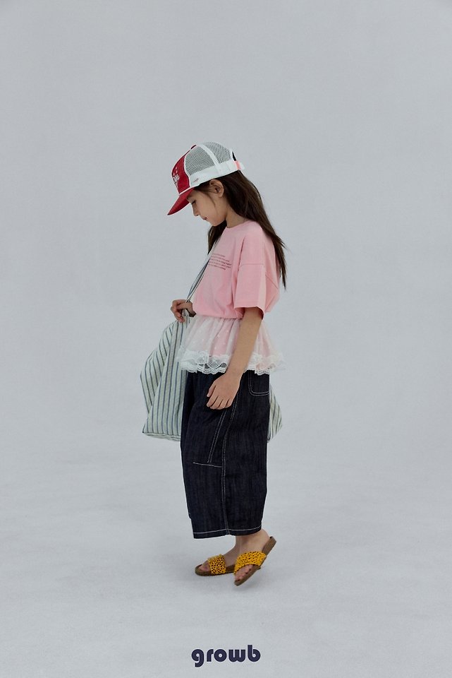 Grow B - Korean Children Fashion - #prettylittlegirls - Over Pants - 10