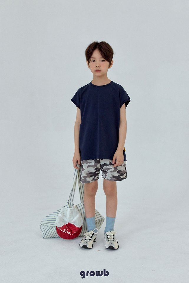 Grow B - Korean Children Fashion - #stylishchildhood - Hidden Sleeveless Top - 10