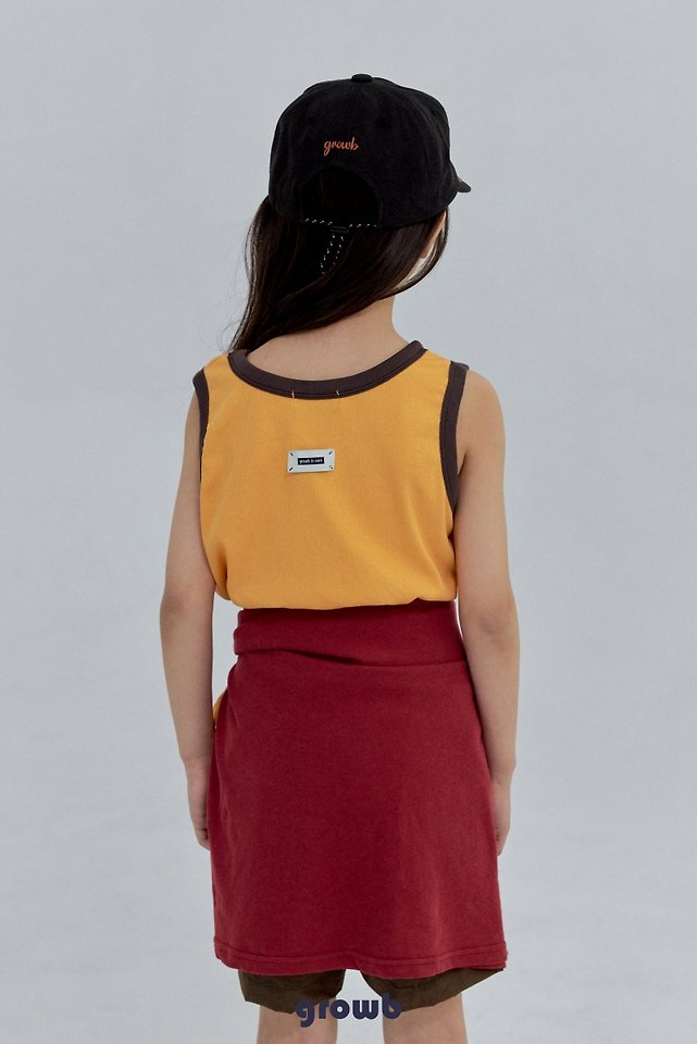 Grow B - Korean Children Fashion - #stylishchildhood - Cos Sleeveless Top - 9