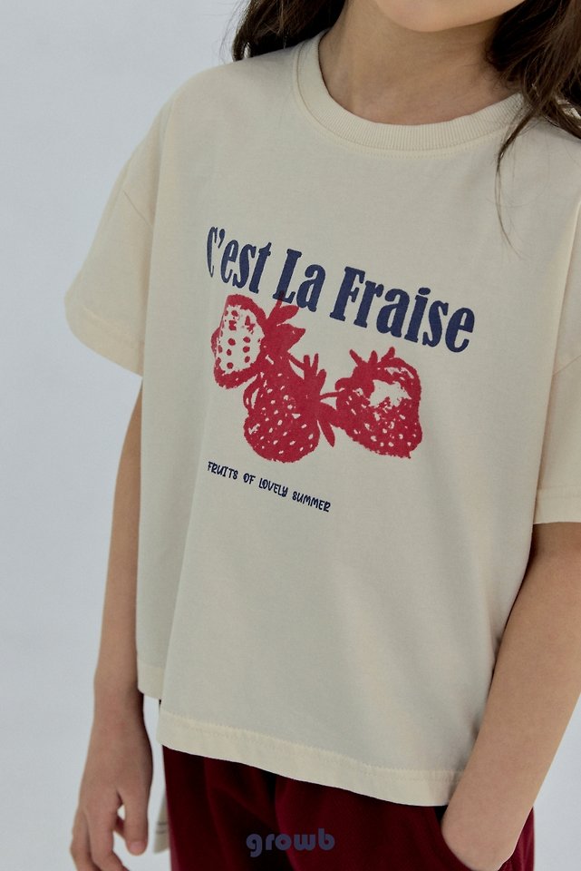 Grow B - Korean Children Fashion - #stylishchildhood - Berry Tee - 5