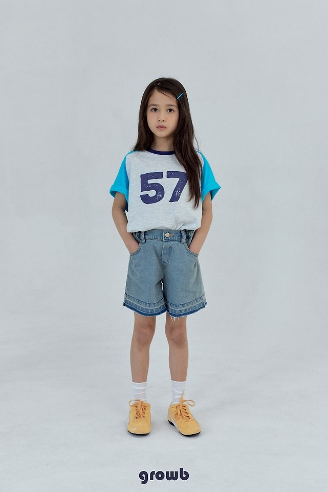 Grow B - Korean Children Fashion - #stylishchildhood - Cutting Pants - 8