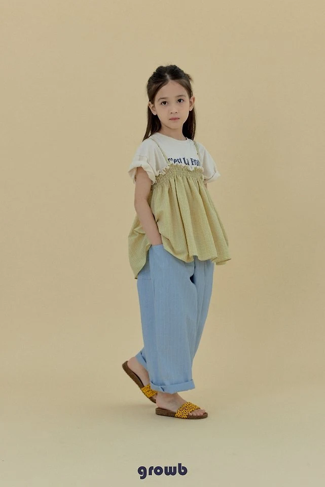Grow B - Korean Children Fashion - #stylishchildhood - Rona Bustier - 6