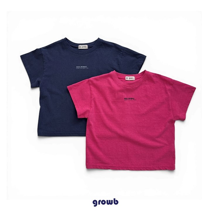 Grow B - Korean Children Fashion - #todddlerfashion - Flow Tee