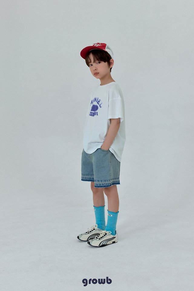 Grow B - Korean Children Fashion - #todddlerfashion - Cutting Pants - 6