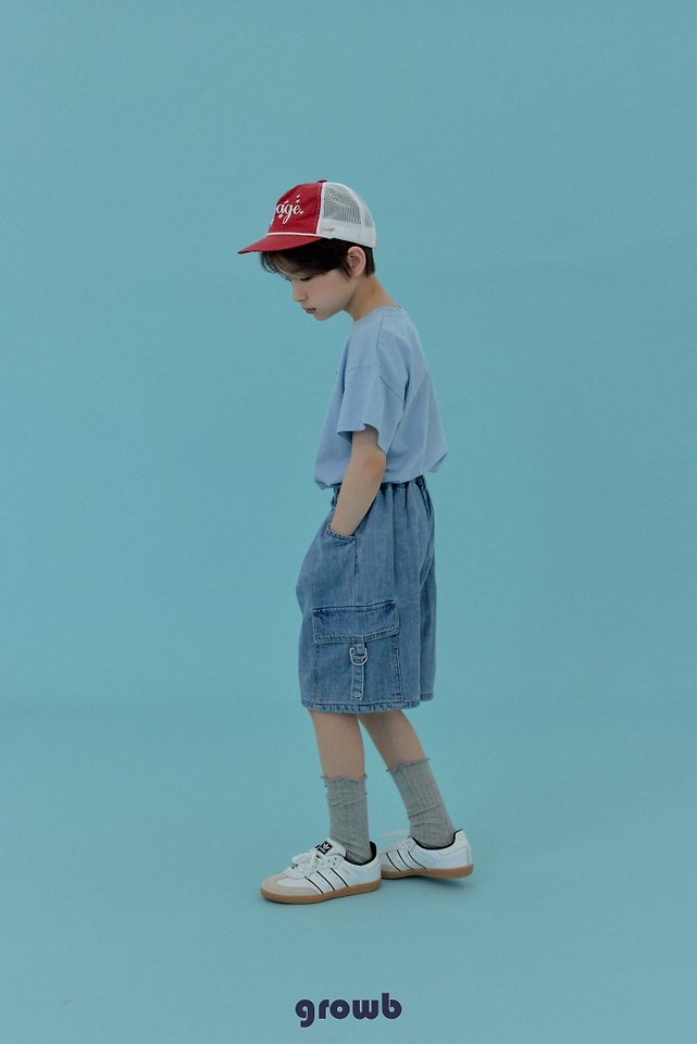 Grow B - Korean Children Fashion - #toddlerclothing - Vintage Cargo Pants - 8