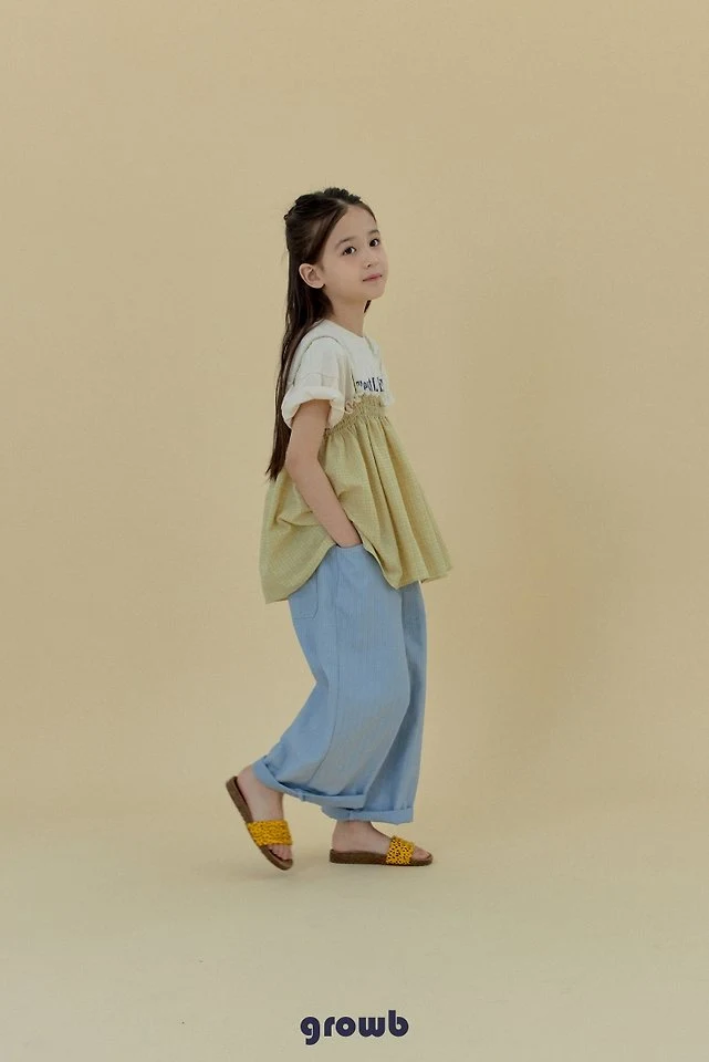 Grow B - Korean Children Fashion - #toddlerclothing - Rona Bustier - 5