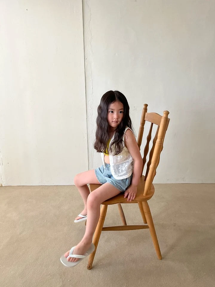 Grue Baba - Korean Children Fashion - #childrensboutique - C-Max Denim (Stripe) - 6