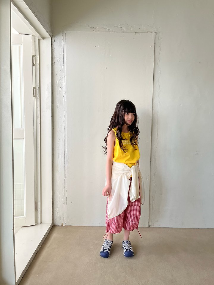 Grue Baba - Korean Children Fashion - #discoveringself - Soy Milk Sleeveless Top - 5