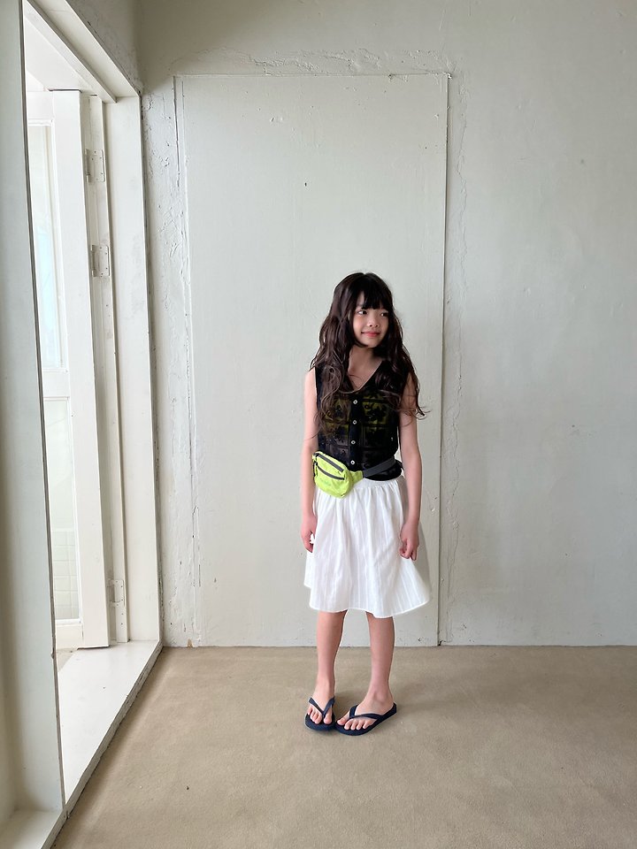 Grue Baba - Korean Children Fashion - #kidsshorts - Cookies & Cream Vest - 5