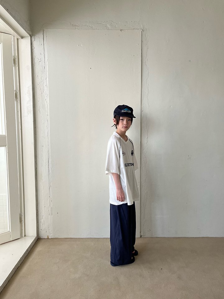 Grue Baba - Korean Children Fashion - #kidsshorts - Pocari Collared Tee - 3