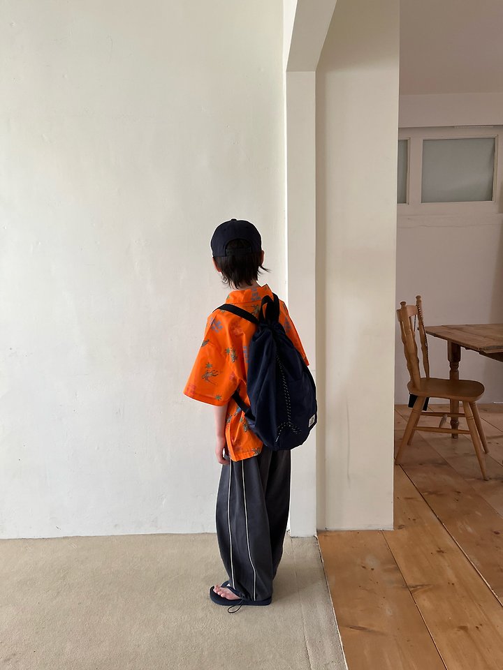 Grue Baba - Korean Children Fashion - #kidsstore - Nacho Shirt (Orange) - 10