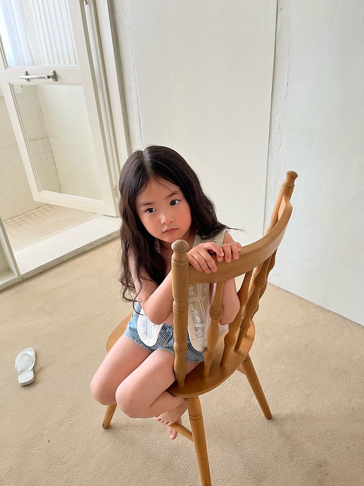 Grue Baba - Korean Children Fashion - #littlefashionista - Cookies & Cream Vest - 9