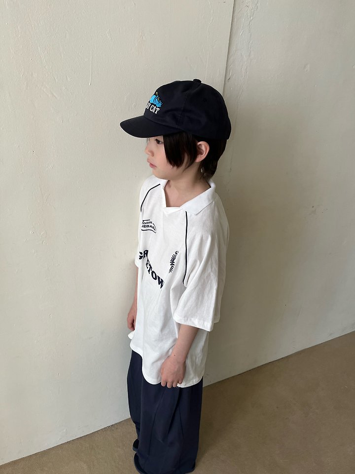 Grue Baba - Korean Children Fashion - #littlefashionista - Pocari Collared Tee - 7