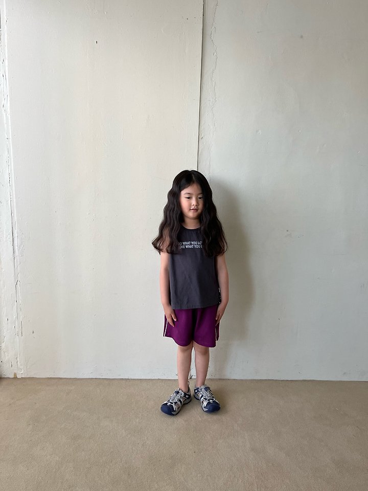 Grue Baba - Korean Children Fashion - #littlefashionista - Soy Milk Sleeveless Top - 11