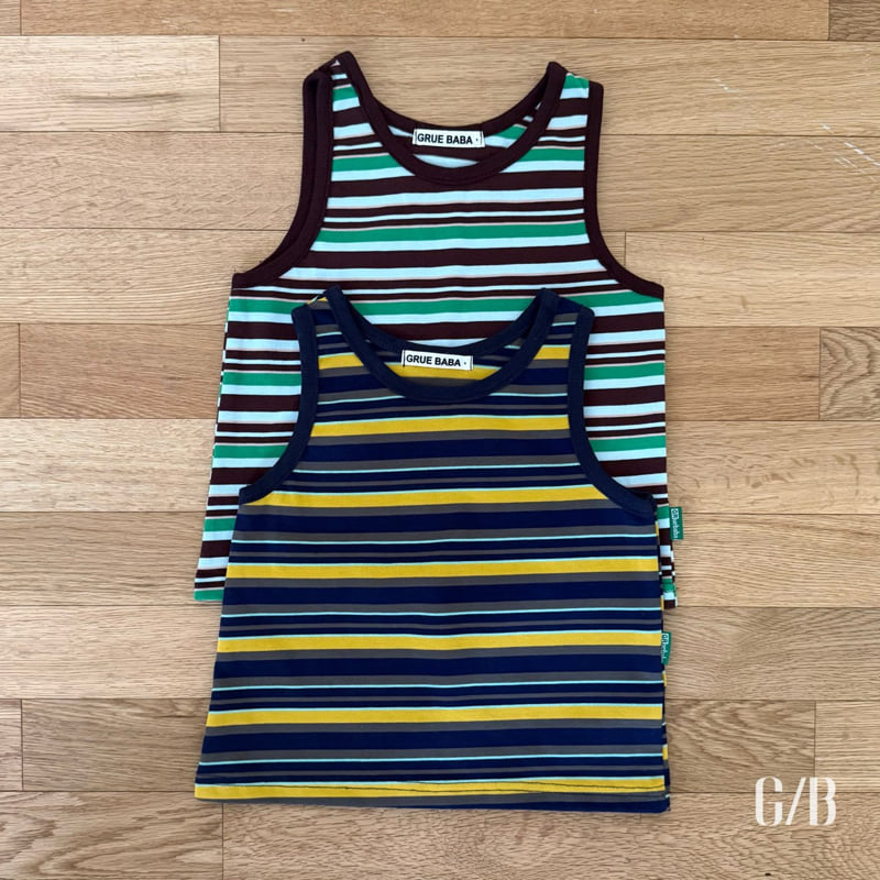 Grue Baba - Korean Children Fashion - #toddlerclothing - Kancho Sleeveless Top