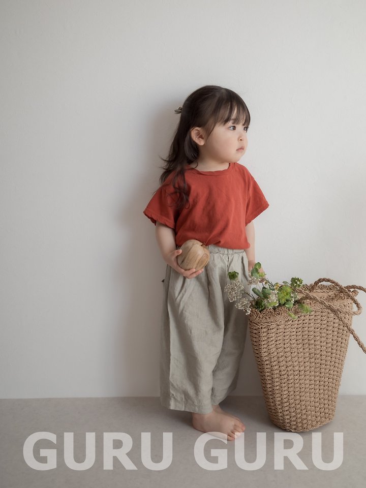 Guru Guru - Korean Baby Fashion - #babyboutiqueclothing - Basic Tee - 5