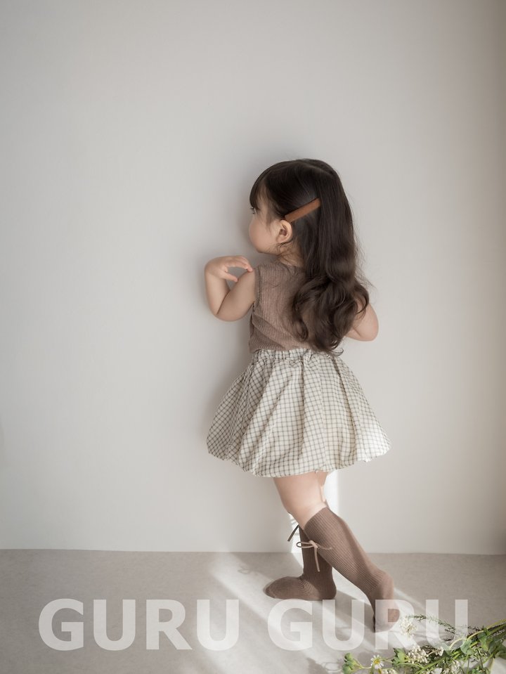 Guru Guru - Korean Baby Fashion - #babyboutique - Maple Sleeveless - 4