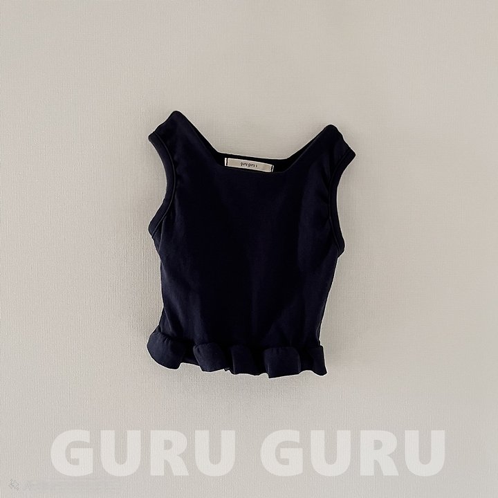 Guru Guru - Korean Baby Fashion - #babyboutiqueclothing - Frill Sleeveless - 3