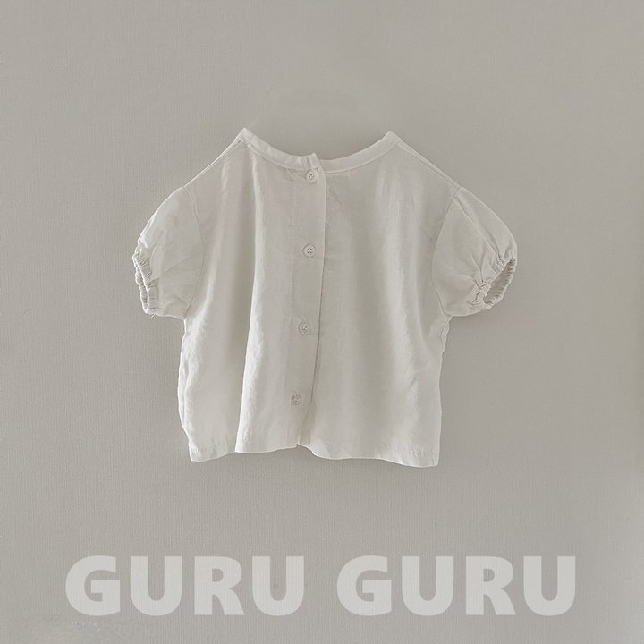 Guru Guru - Korean Baby Fashion - #babyboutiqueclothing - Linen Blouse - 2