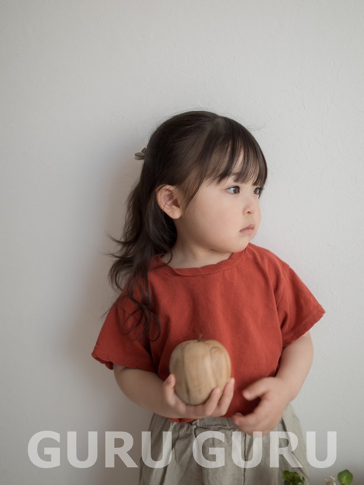 Guru Guru - Korean Baby Fashion - #babyclothing - Basic Tee - 6