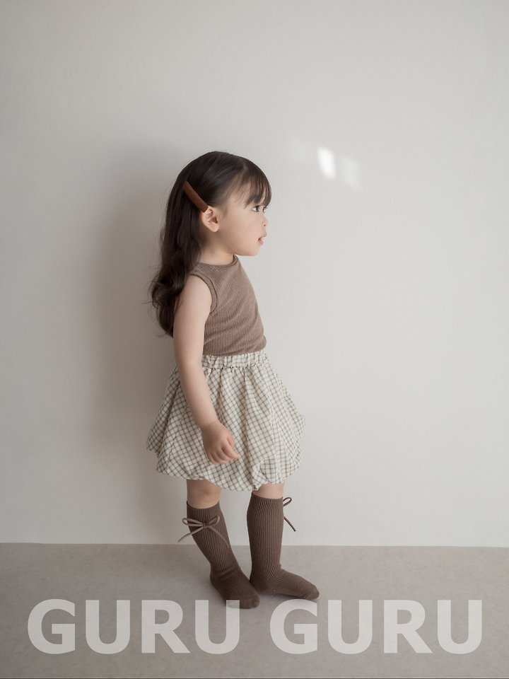 Guru Guru - Korean Baby Fashion - #babyclothing - Maple Sleeveless - 5
