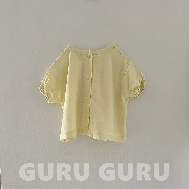 Guru Guru - Korean Baby Fashion - #babyclothing - Linen Blouse - 4