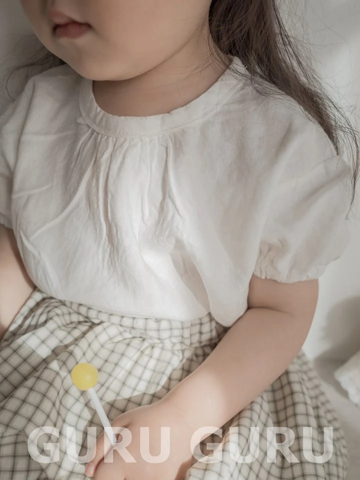 Guru Guru - Korean Baby Fashion - #babyfever - Linen Blouse - 5
