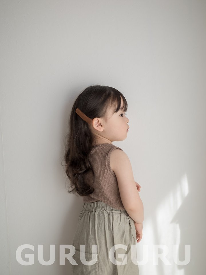 Guru Guru - Korean Baby Fashion - #babygirlfashion - Maple Sleeveless - 8