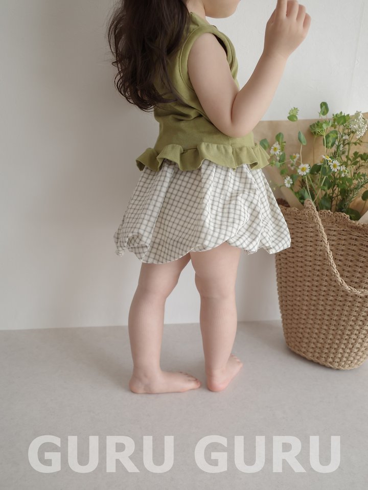 Guru Guru - Korean Baby Fashion - #babyootd - Frill Sleeveless - 10