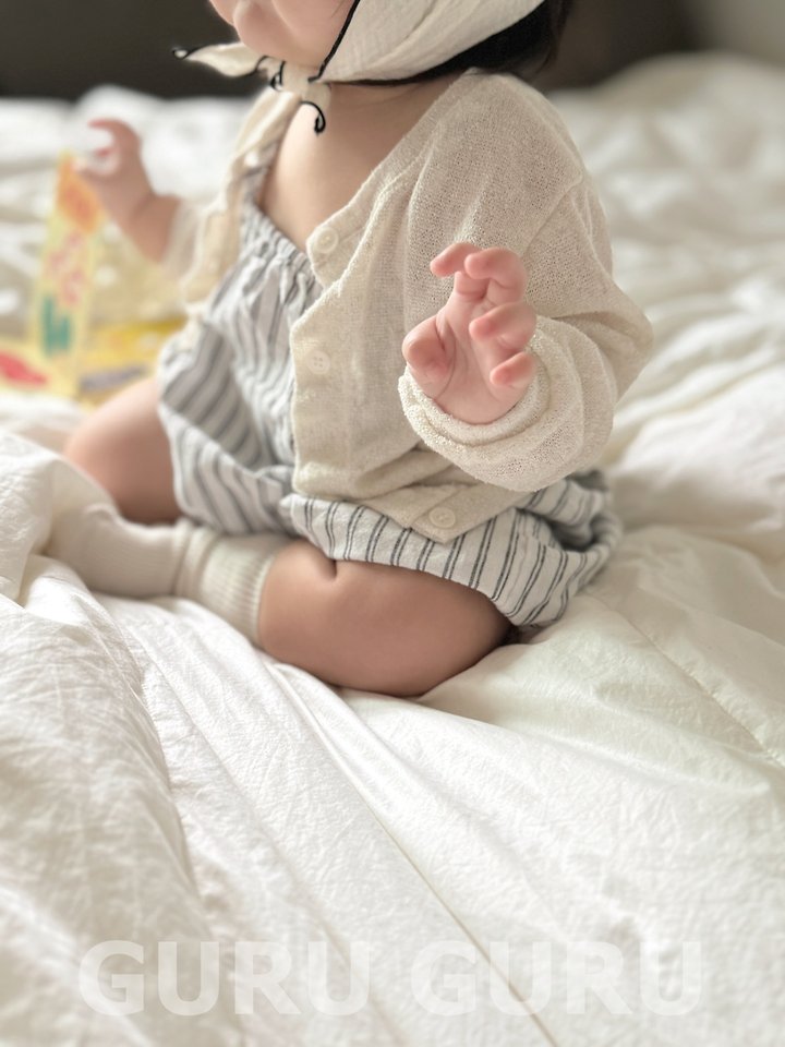 Guru Guru - Korean Baby Fashion - #babyootd - Summer Cardigan - 4