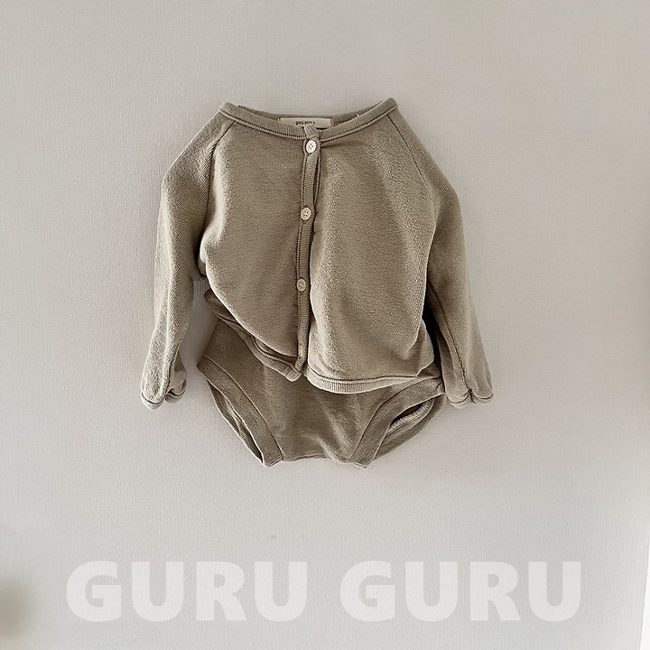 Guru Guru - Korean Baby Fashion - #onlinebabyboutique - Bebe Set - 2