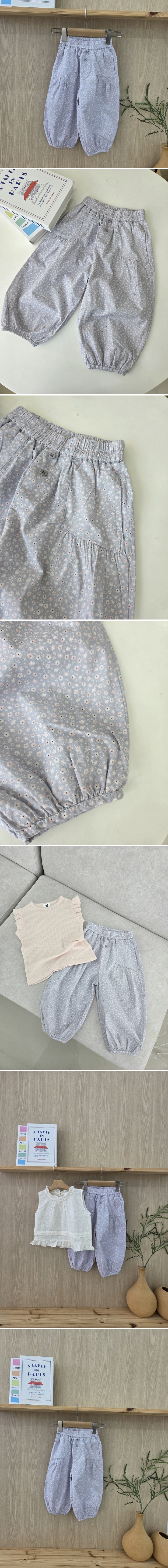 Hanacoco - Korean Children Fashion - #kidsstore - Summer Flower Pants