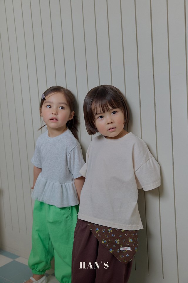 Han's - Korean Children Fashion - #childofig - Jeeve Shirring Tee - 7